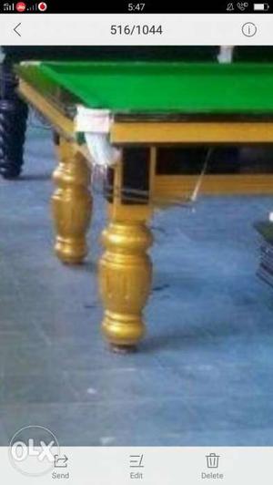Brand new snookers French tables same as posted