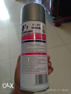 Branded Silver color car, vehicle touch spray paint