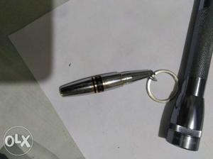 Cross Silver Bullet Keychain And Pen