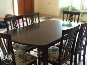 Dining Table + 6 Chairs Set (Originally Purchased