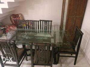 Dining table 6 chairs