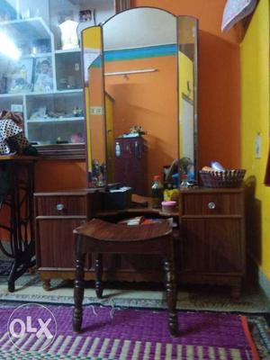 Dressing table fully teakwood