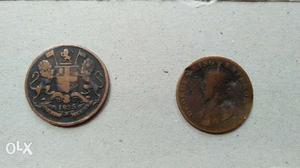East India company  year old copper coin
