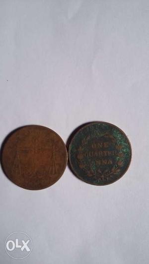 East india company coins.180year old... one coin