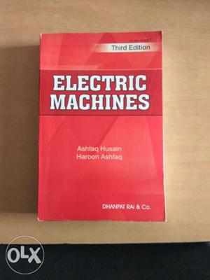 Electrical Machines by Ashfaq Hussain. Book is