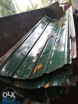 Green Galvanized Roofs