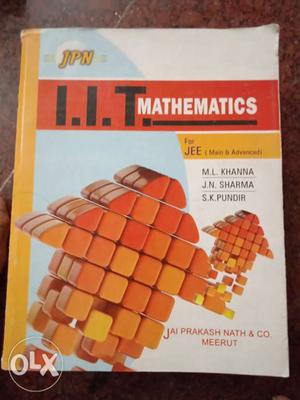 I.I.T mathematics - M.L Khanna