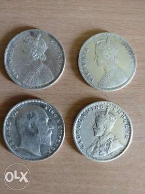 Indian Silver Currency Before Independence.