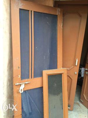 Jaali door with window set