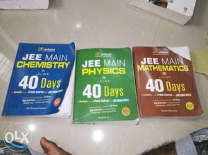 Jee main in 30 days!! All books chem, phy, maths