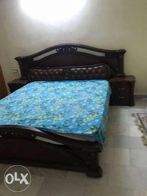 King size bed with big storage under the
