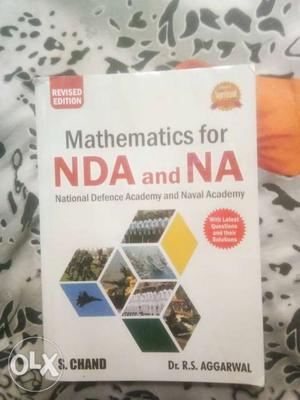 Mathematics NDA And NA By S. Chand Book Neat and clean. 2