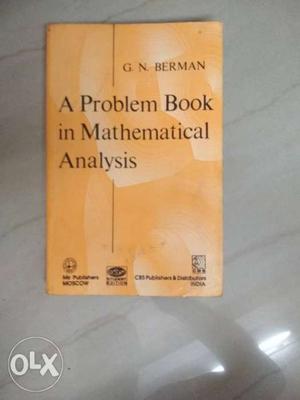 Mathematics book Gn berman for iit aspirants
