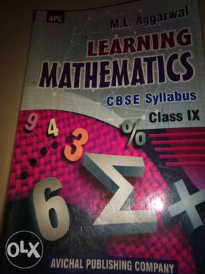 Ml aggarwalLearning Mathematics Book