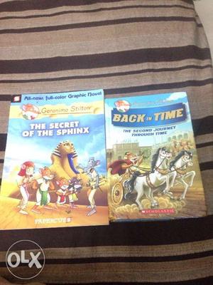 New geronimo Stilton comic and back in time at