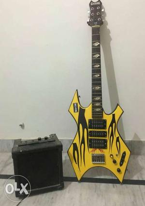 Original givson electric guitar with amplifire