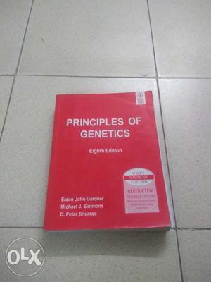 Principles of genetics - 8th edition