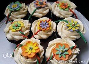 Raksha Bandhan cup cake