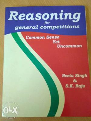 Reasoning by Neetu Singh,New edition,Not even a single pen