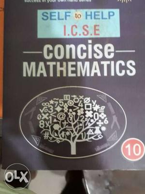 Self To Help ICSE Concise Mathematics Textbook full solution