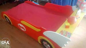 Single Bed Car Bed Batmobile Bed Size: 90in ×