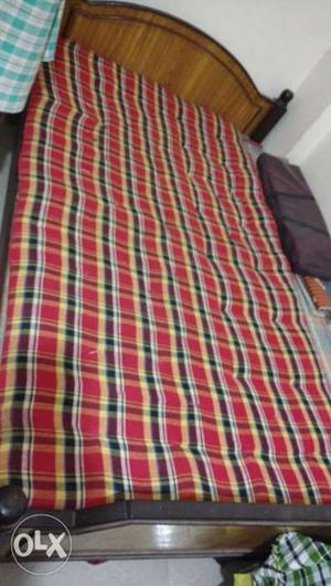 Single bed mattress, standard size.