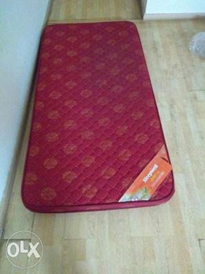 Sleepwell flexi coir mattress 6'*3'.1 yr old,