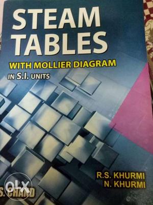 Steam Tables With Mollier Diagram In S.I. Units By R.S. And