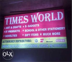 Times World Signage