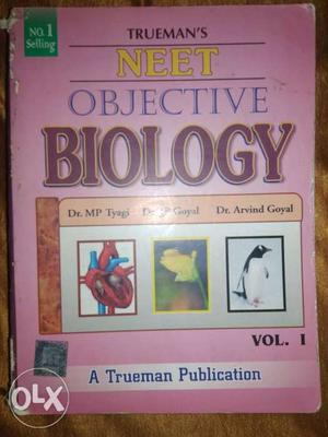 Trueman biology objective vol 1 condition fair.