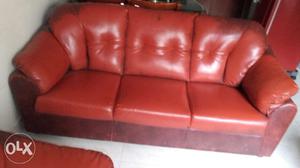 Two single seater and a three seater sofa only 4