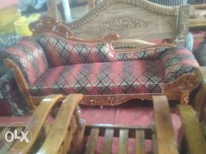  full teak wood sofa set