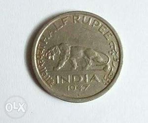  india halfrs coin.