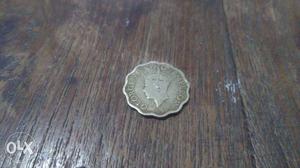 1 anna British Indian 2 Coins