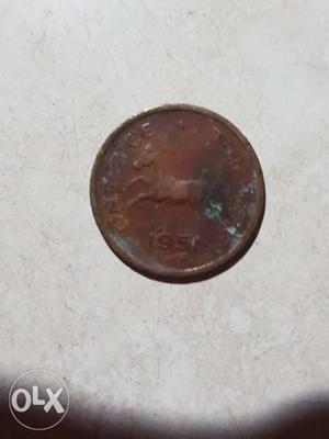 1 paise of  copper metal
