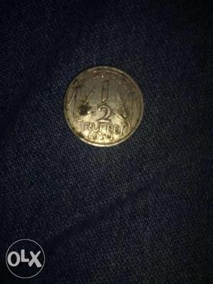 1/2 rupees 64 years old cion