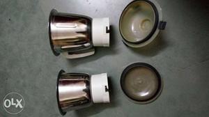 2 mixer grinder Jar new and pure steel