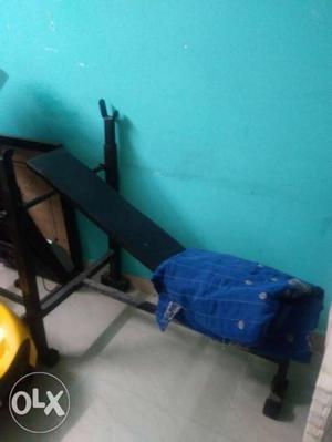 3-in-1 Weight Bench with 22 kgs weights