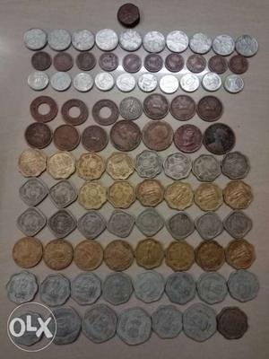 All 96 coins at Rupees th to 19th century