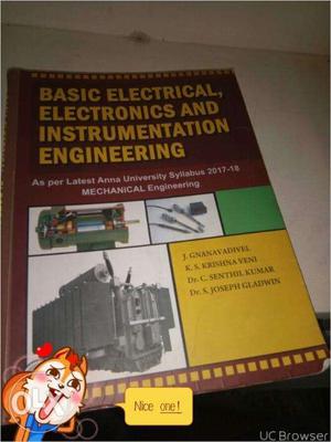 BEEIE engineering book J.Gnanavadivel Fixer price