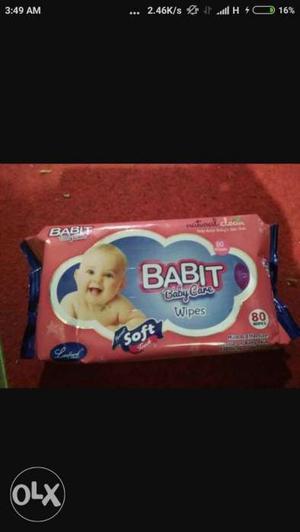 Baby wipes MRP Rs 150 buy- Rs 135