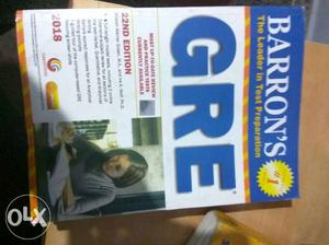 Barrons GRE Book new one (unopened)