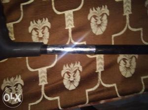 Black And Gray Walking Cane