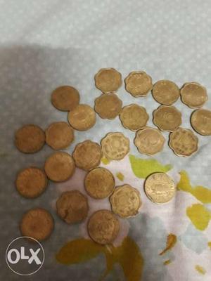 Copper coins rs  each