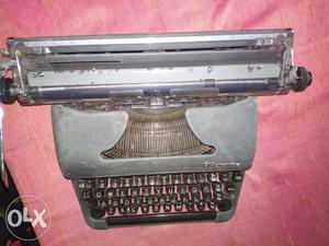  German made Olympia Company typewriter antique and old