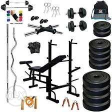 Home Gym package with 100 kg including bench,