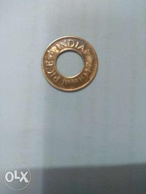India gold coin sin 
