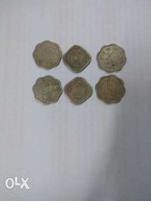 Indian old difference coins