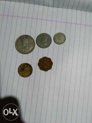 Indian rear coins