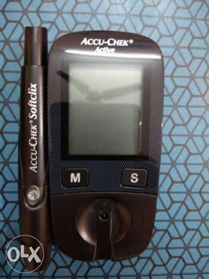 Just 6 months old Accu-Chek Active glucometer is